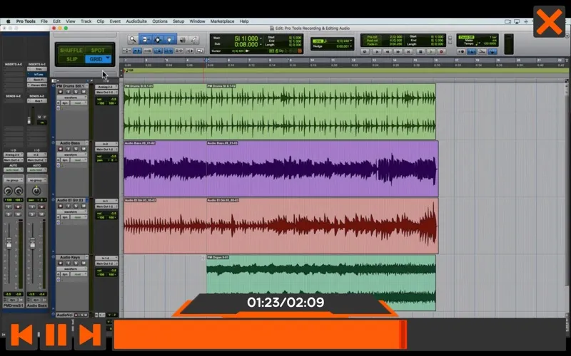 Screenshot di Recording and Editing Audio