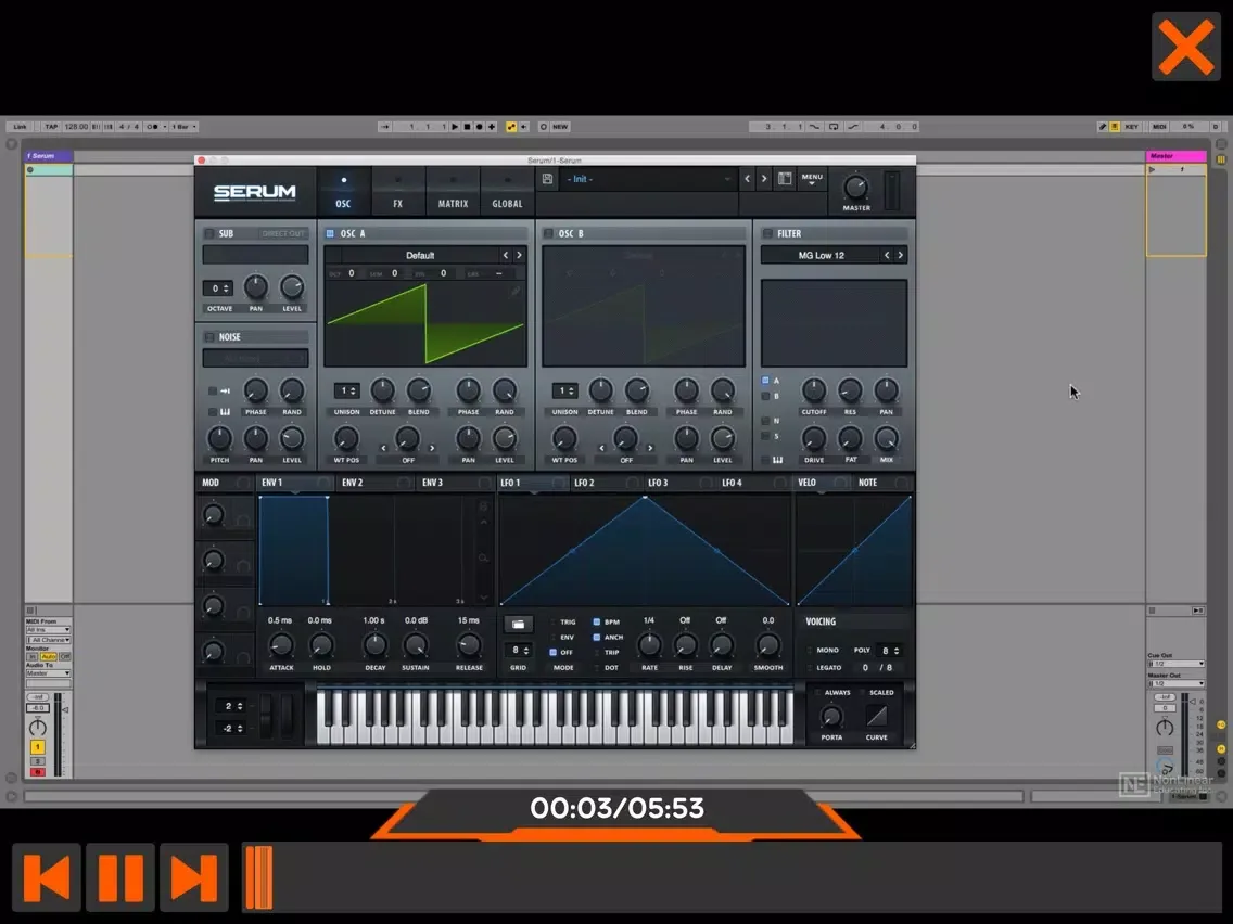 Zrzuty ekranu Wavetable Design For Serum iPad 