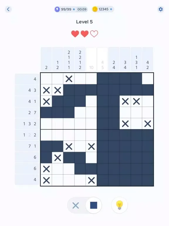 Nonogram - Logic Color Picture iPad 應用截圖