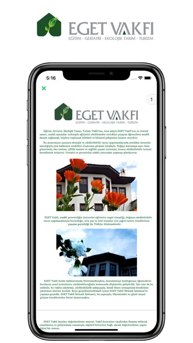 Ảnh chụp màn hình của EGET