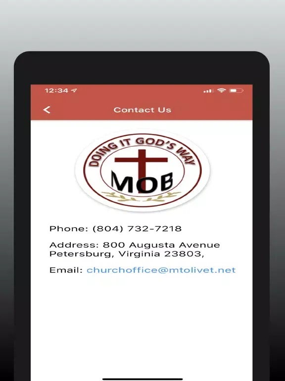 Скриншоты MOBC Petersburg iPad 
