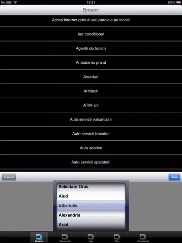 Capturas de tela do NonStop-Romania iPad 