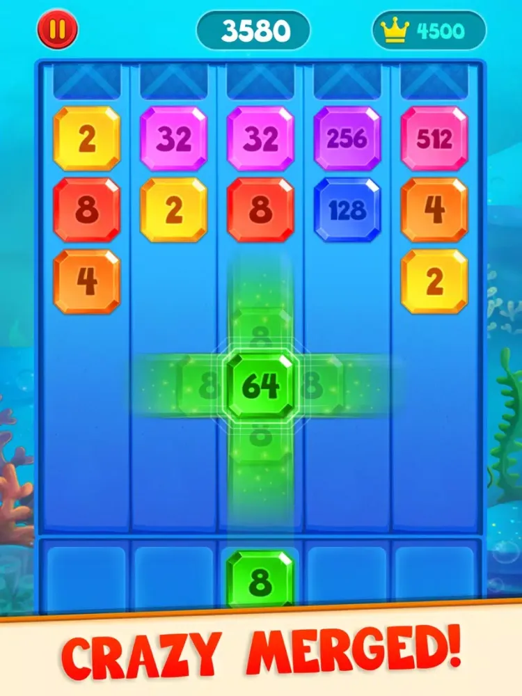 2048 Shoot N Merge - Shoot Up iPad  스크린샷
