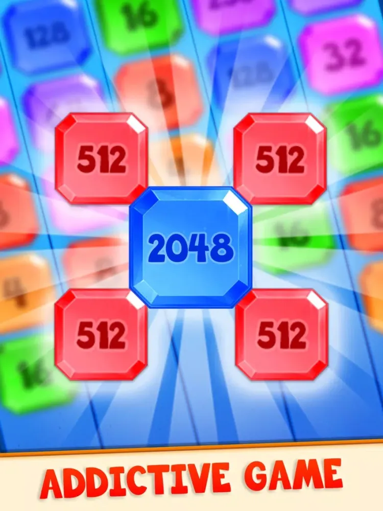 2048 Shoot N Merge - Shoot Up iPad  스크린샷