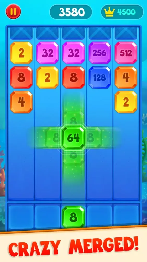 2048 Shoot N Merge - Shoot Up 스크린샷