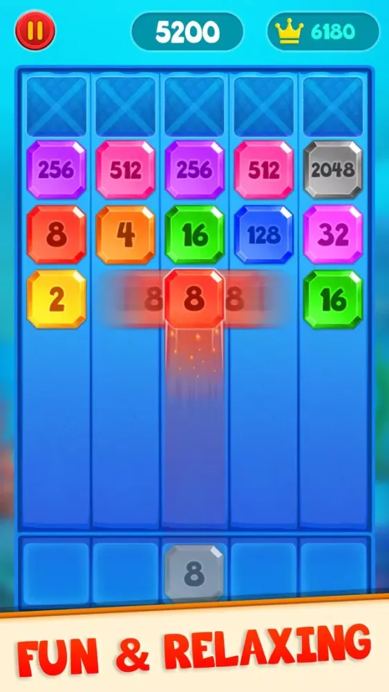2048 Shoot N Merge - Shoot Up 스크린샷