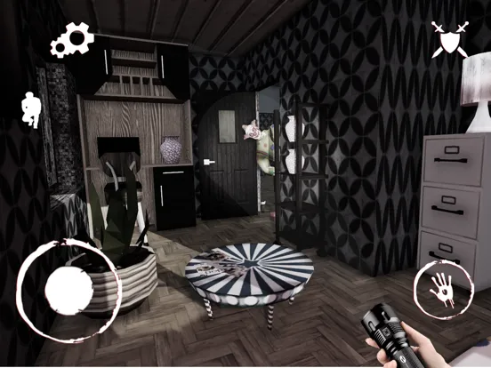 Scary Clown Game- Horror Games iPad  스크린샷