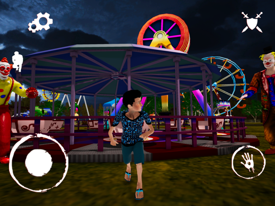 Scary Clown Game- Horror Games iPad  স্ক্রিনশট