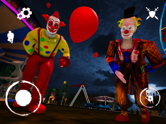 Scary Clown Game- Horror Games iPad  স্ক্রিনশট