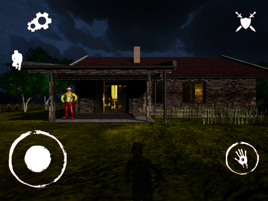 Scary Clown Game- Horror Games iPad  স্ক্রিনশট