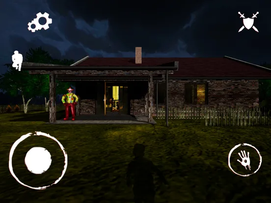 Scary Clown Game- Horror Games iPad  스크린샷