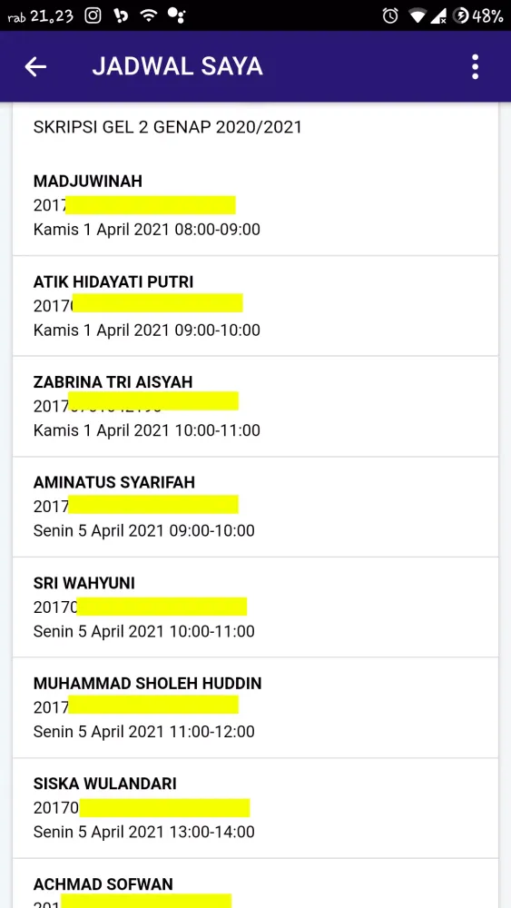 NILAI Screenshots
