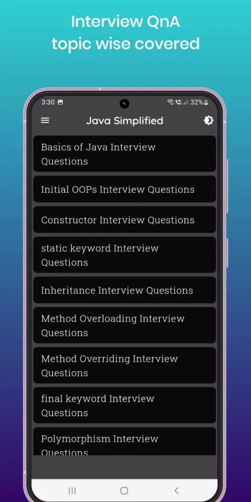 Java Simplified Screenshots