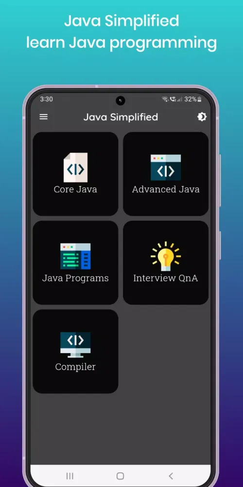 Java Simplified Screenshots