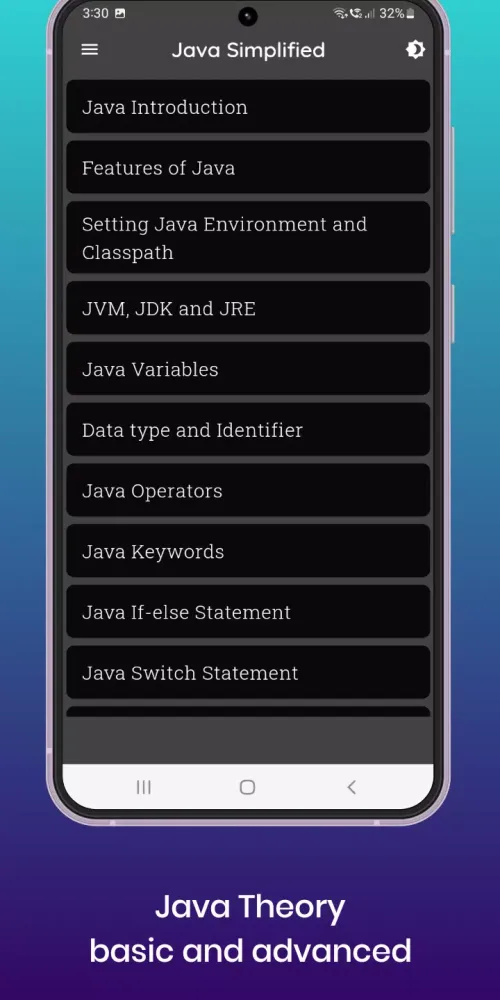 Java Simplified Screenshots