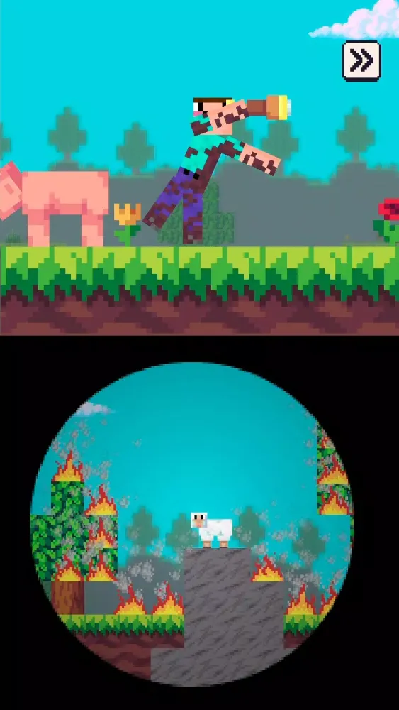 Captures d'écran de Noob Story