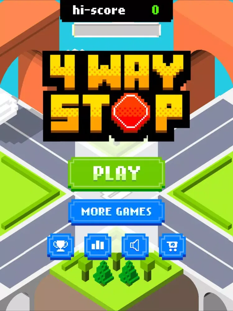 ภาพหน้าจอของ 4 Way Stop iPad 