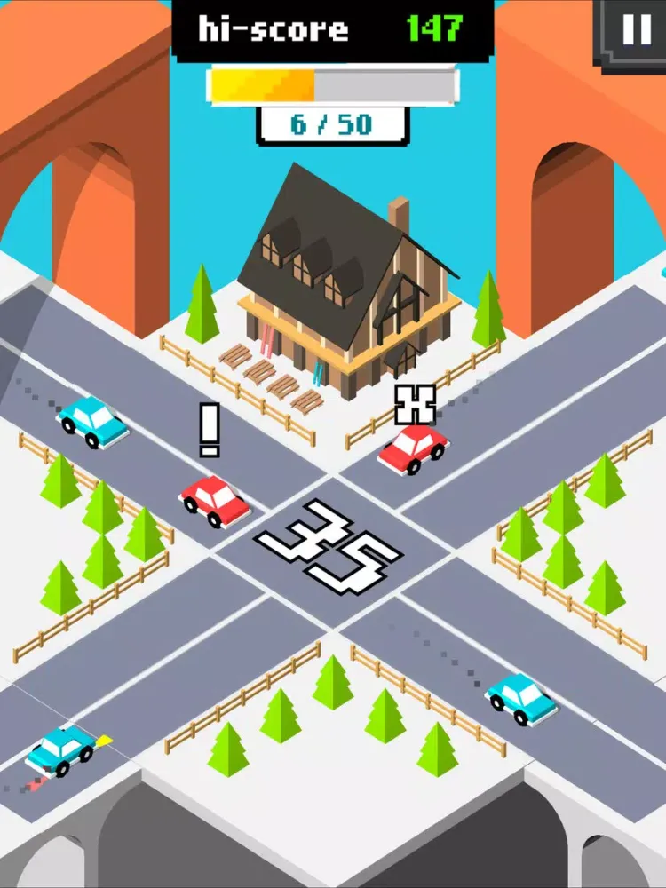 ภาพหน้าจอของ 4 Way Stop iPad 