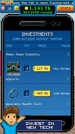 Bitcoin Billionaire Screenshots