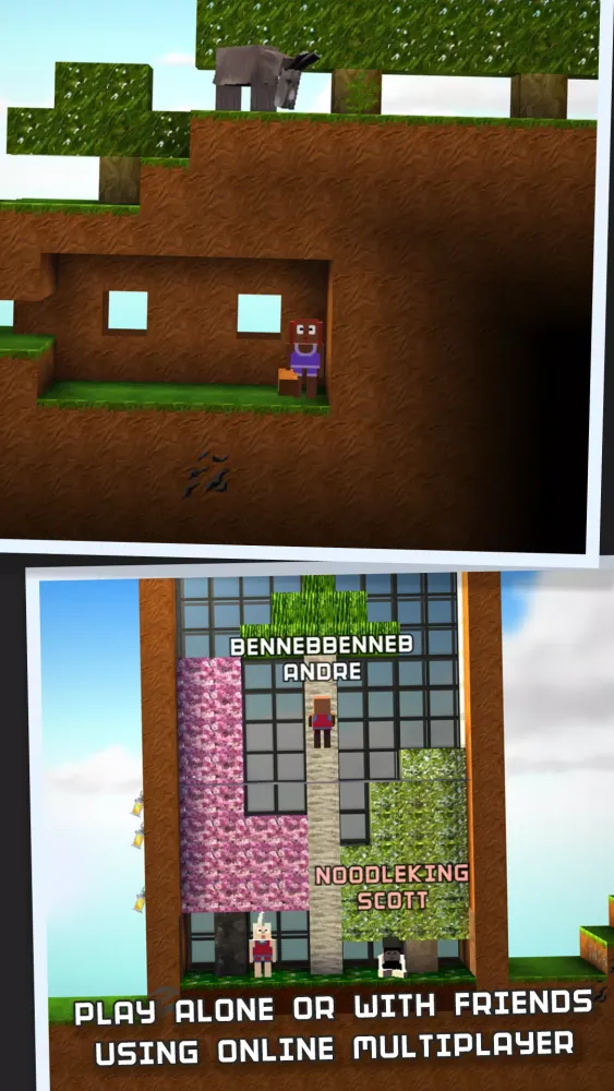 Capturas de pantalla de The Blockheads