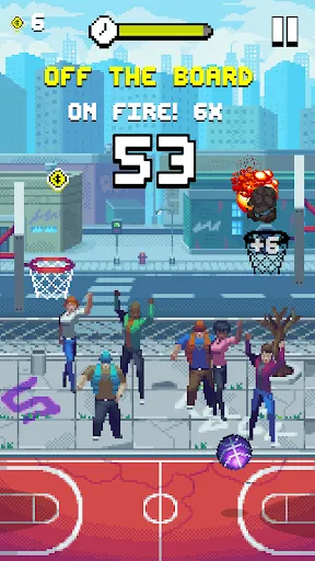Captures d'écran de Bouncy Hoops