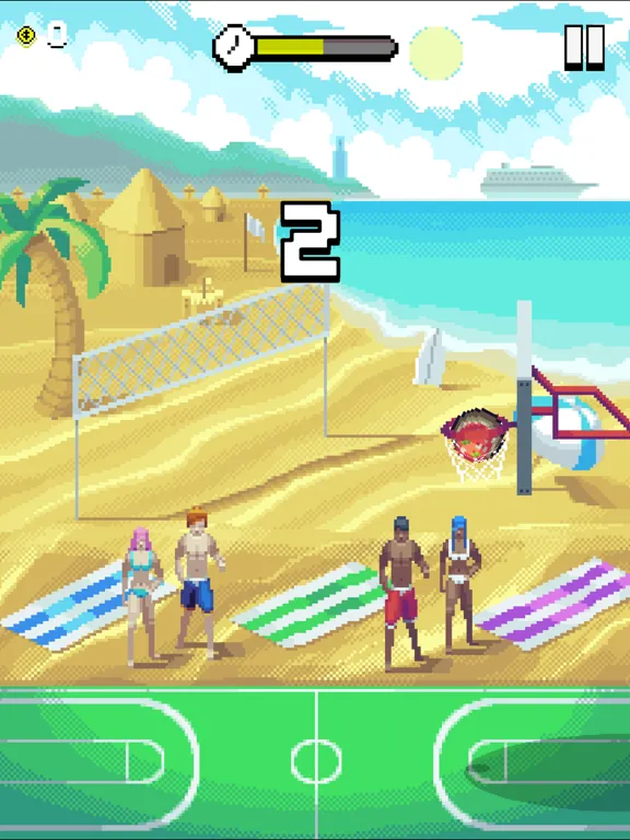 Captures d'écran de Bouncy Hoops iPad 