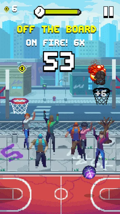 Captures d'écran de Bouncy Hoops