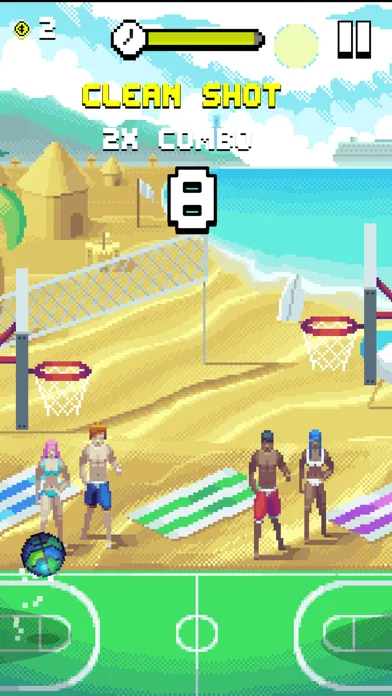 Captures d'écran de Bouncy Hoops