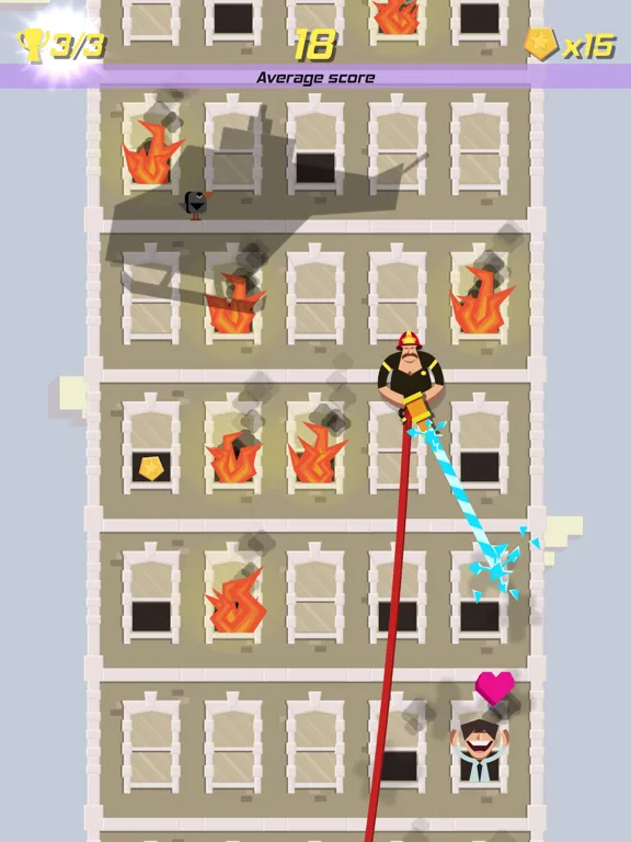 Capturas de tela do Fired Up iPad 