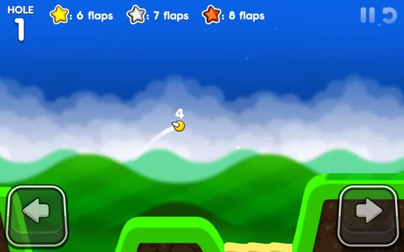 Скриншоты Flappy Golf 2