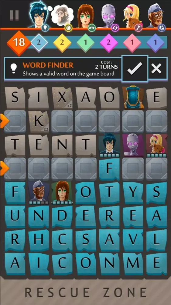 Highrise Heroes - The Towering Word Game Screenshots