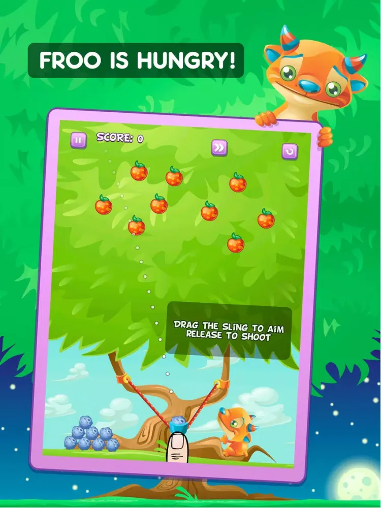 Hungry Froo iPad 应用截图