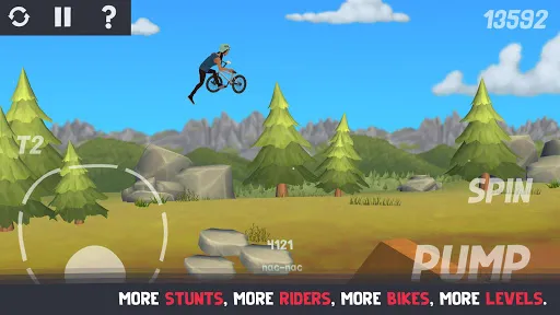 Captures d'écran de Pumped BMX 3