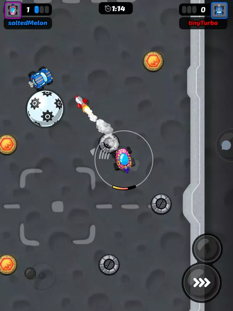 Motorball iPad  스크린샷