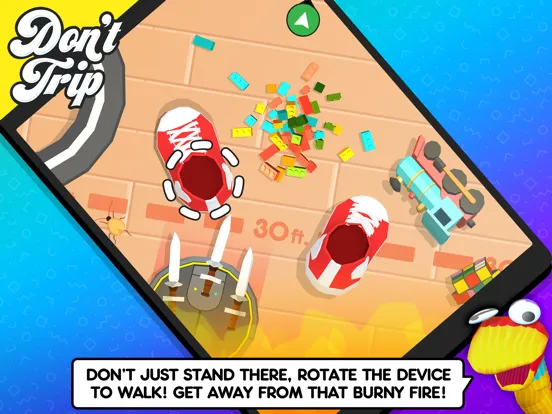ภาพหน้าจอของ Don't Trip! iPad 