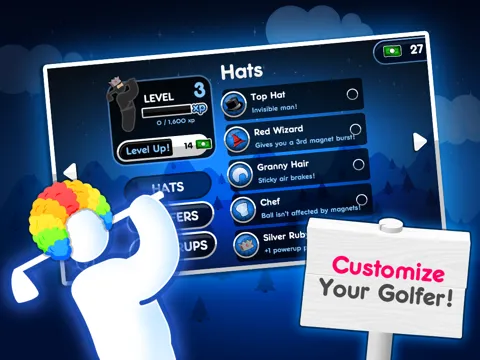 Capturas de pantalla de Super Stickman Golf 2 iPad 