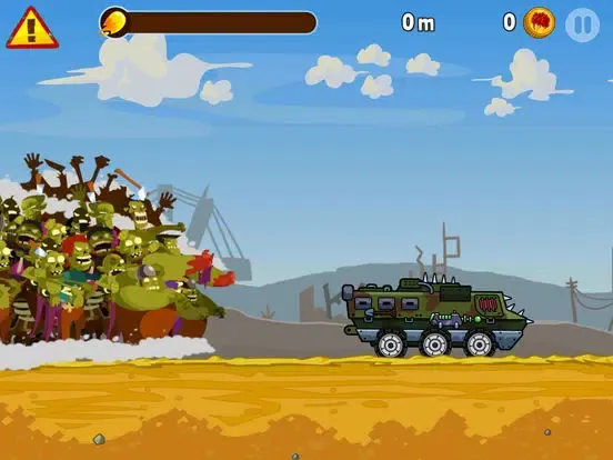 Tangkapan layar Zombie Road Trip iPad 