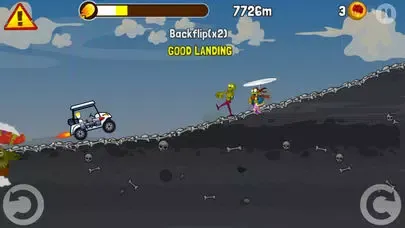 Tangkapan layar Zombie Road Trip