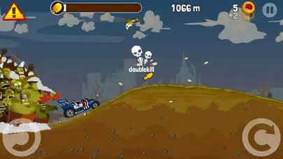 Tangkapan layar Zombie Road Trip