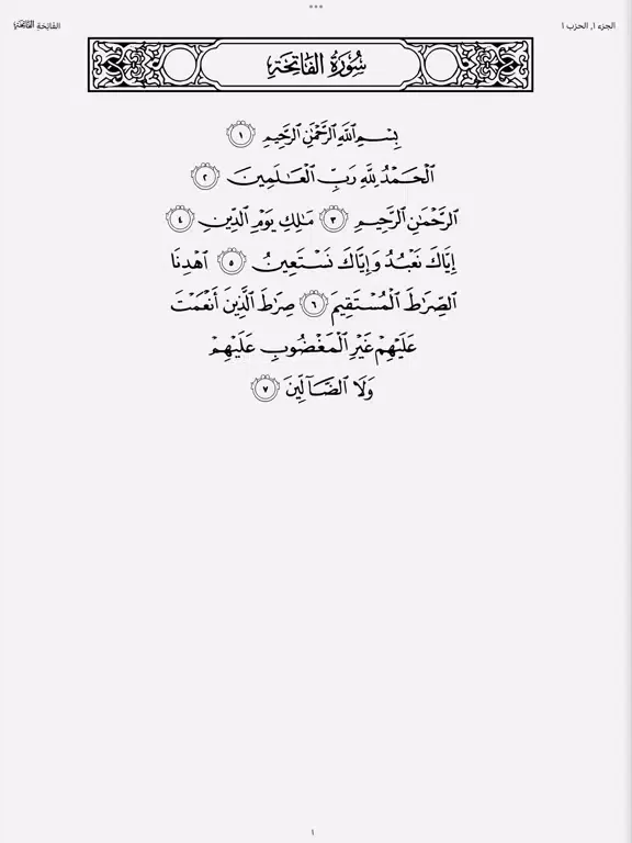 Capturas de tela do القران وبيانه - القران الكريم iPad 