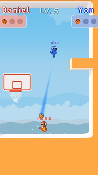 Screenshot di Basket Battle