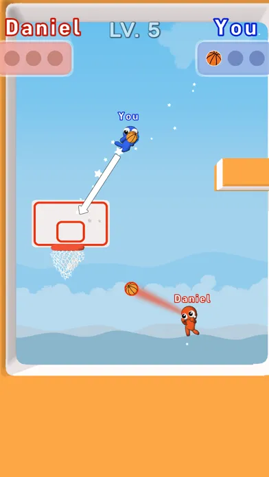 Screenshot di Basket Battle