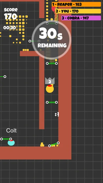 Captures d'écran de Squash.io