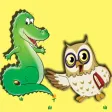 Learn French ABC letters and animals for kids and French children