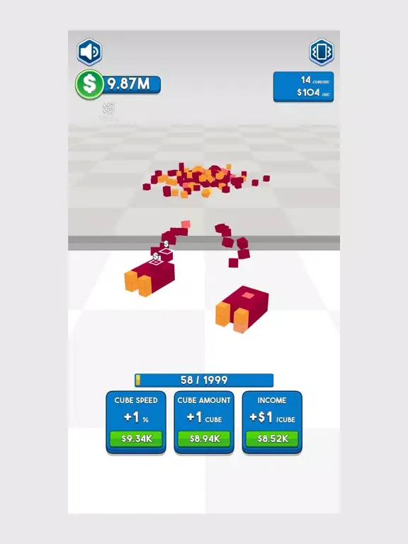 Cube Builder 3D iPad 应用截图