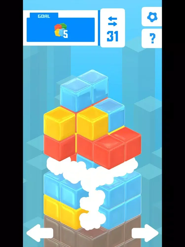 Tangkapan skrin Cube Roll 3D! iPad 