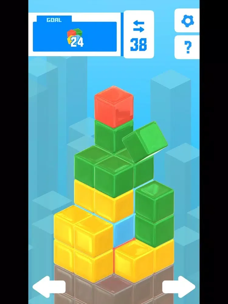 Tangkapan skrin Cube Roll 3D! iPad 