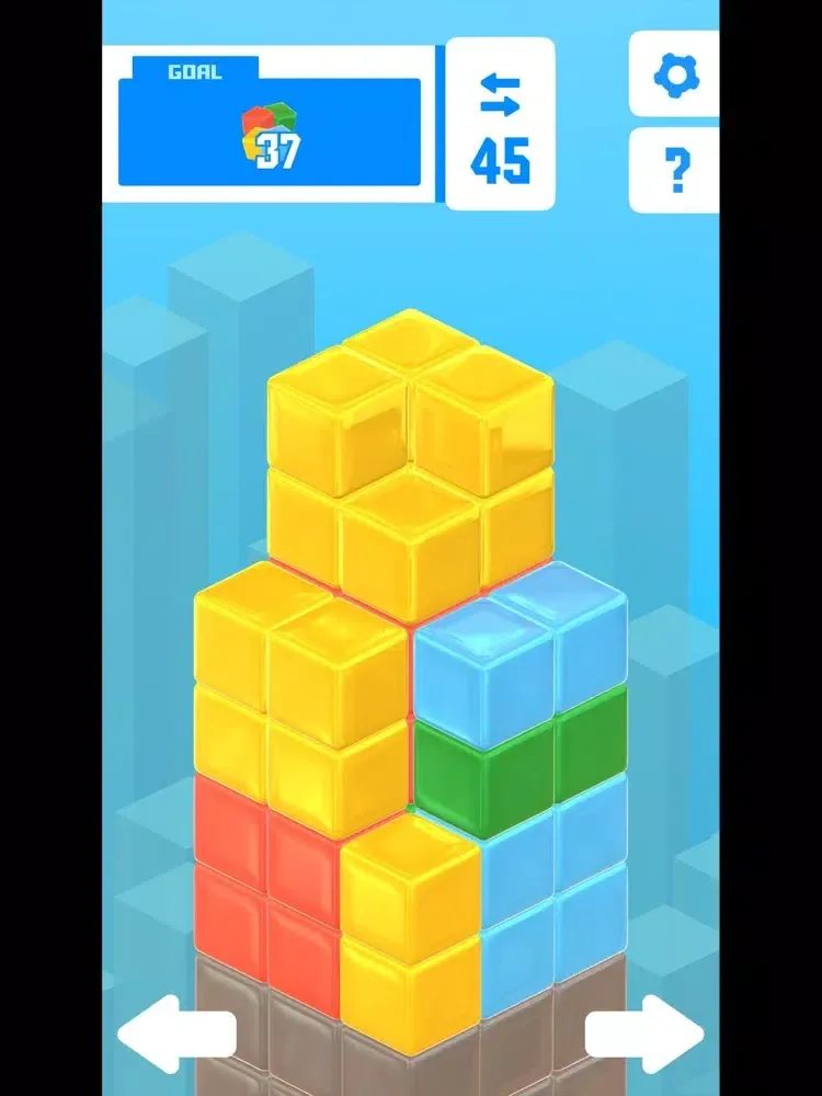 Tangkapan skrin Cube Roll 3D! iPad 