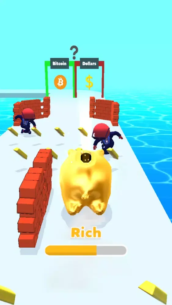 Zrzuty ekranu Rich Pig Run