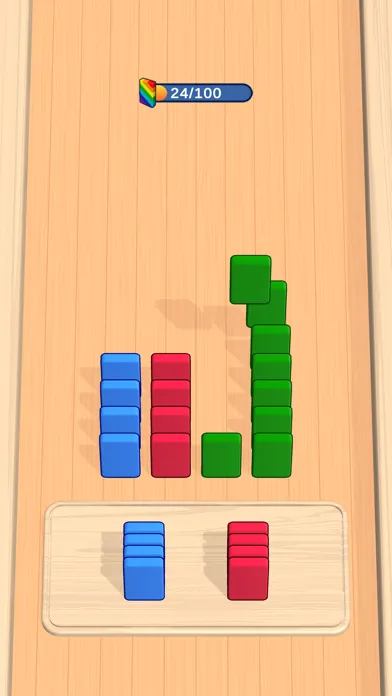 Ảnh chụp màn hình của Sort the domino